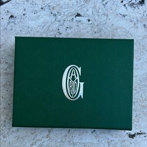 Goyard Wallet Box with Silver Logo